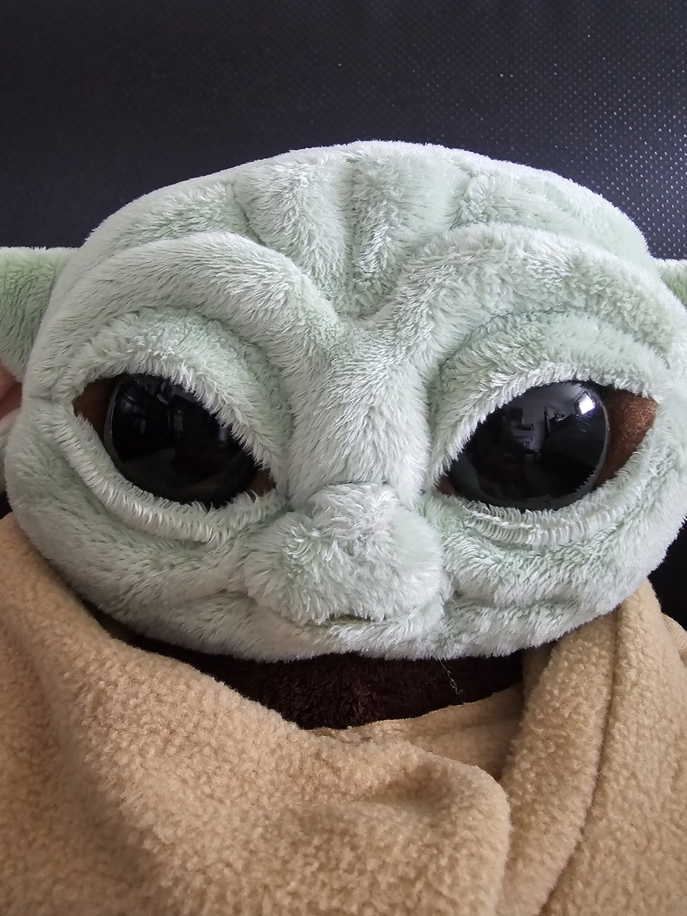 GENUINE STAR WAR Build-A-Bear Green Plush with Tan Robe Soft Toy YODA. - Picture 5 of 9